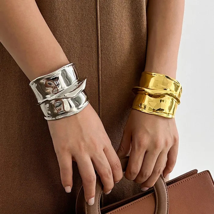 Irregular Hyperbole Bracelets for Women Fashion Punk Style Hiphop Party Jewelry Geometric Simple