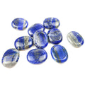 DIY Gems Wholesale Custom Polished Rose Quartz Crystal Palmstone Lapis Lazuli Worry Stones