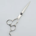 2021 New Arrival Professional Crack Blue Thinning Scissors 6 Inch Double Tail Thinning Hairdressing Scissors