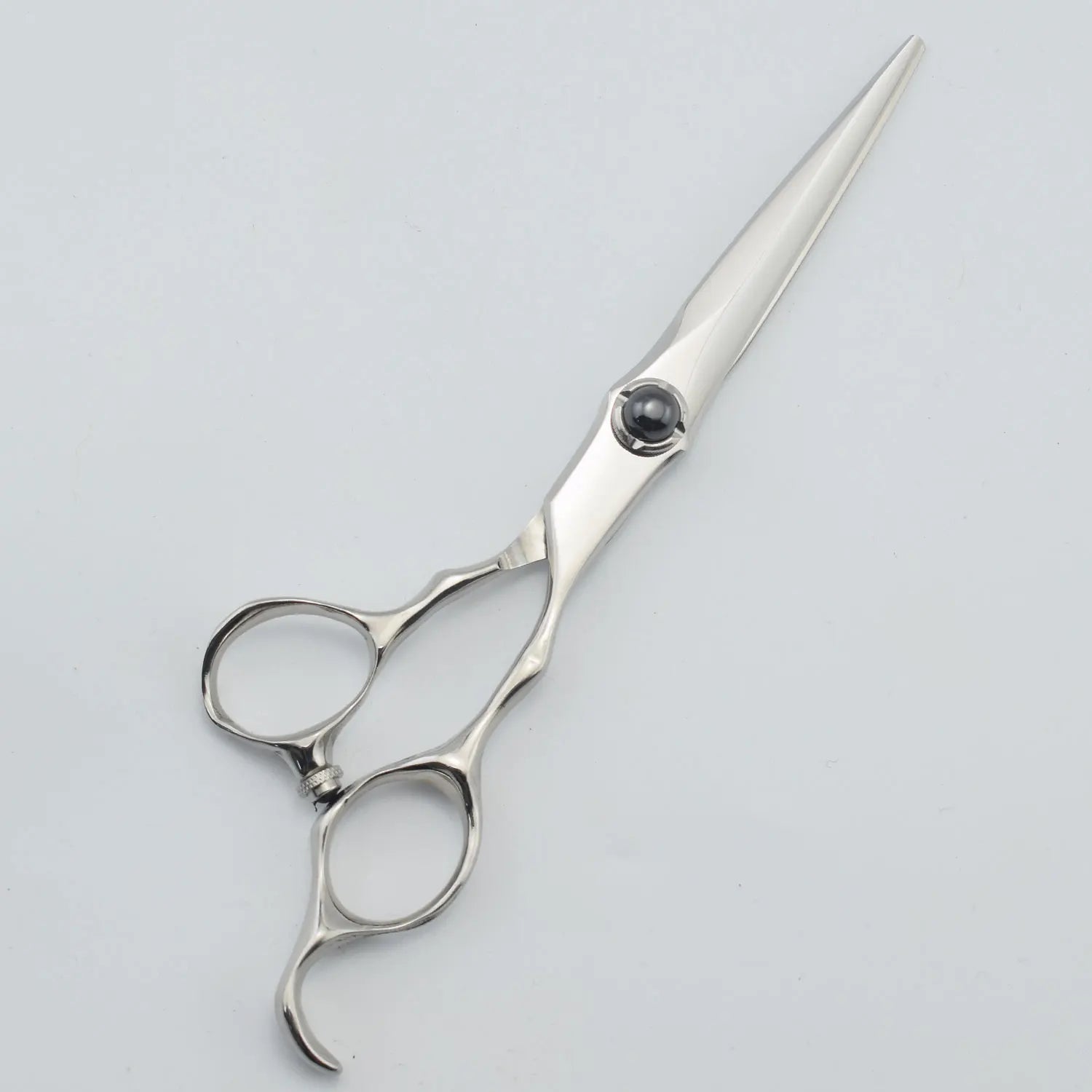 2021 New Arrival Professional Crack Blue Thinning Scissors 6 Inch Double Tail Thinning Hairdressing Scissors