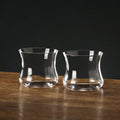 Crystal-Clear Transparency Glass Mugs Coffee Cups 230ml Ideal for Lattes Cappuccinos Tea Hot Beverages Glass Cup for Tea Coffee