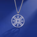 Octagram Necklace Star of Ishtar Inanna Goddess Assyrian Star Pendant Stainless Steel Ancient Greek Mythology Jewelry