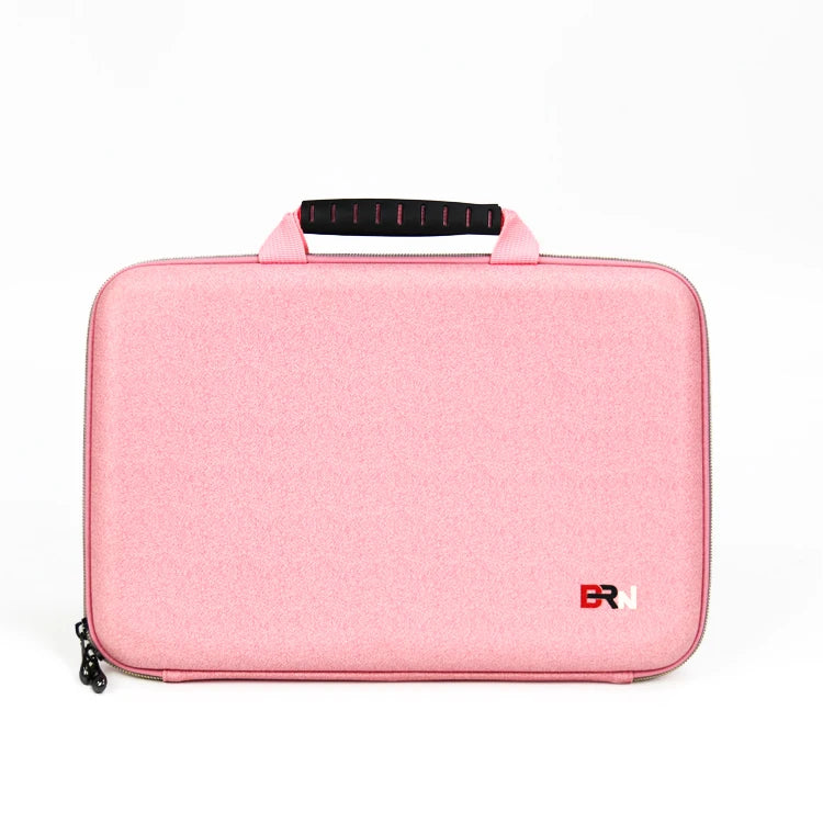 Pink Waterproof Shockproof Cover Cases Computer Carrying With Handle for Laptop