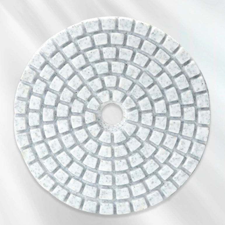 PMS 4inch Diamond Wet Polishing Pad Triangle Granite Marble Stone Polishing Granite Polishing Pad
