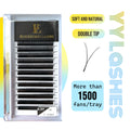 YY Lashes Handmade Y Shape Eyelash Extensions Natural Style 0.07mm Thickness False Eyelashes