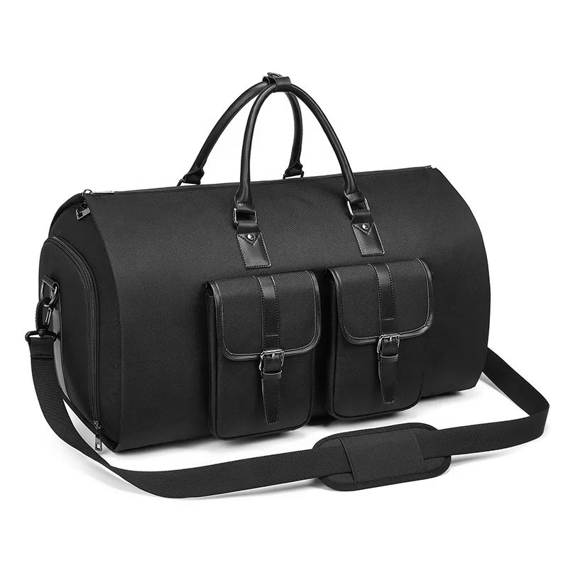 Factory Wholesale Oxford Luggage Travel Bag Business Suit Bag Men Duffel Bag With Shoe Compartment