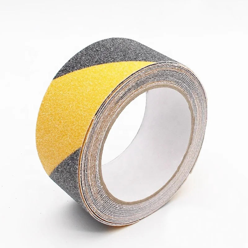 Waterproof Black PVC Single Sided Strong Anti-Slip Tape Metal Roof Pressure Sensitive 25/50/100mm Width 0.8/0.9mm Thickness New