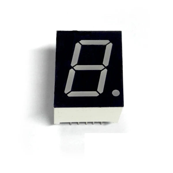 Houkem 8016 BB Blue 0.8" 7 Segment Display Led Seven Segments Single Digit