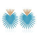 Tongxin Fashion Jewelry Celestial Metal Star Geometric Earrings Personality Earrings