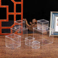 Modern Style Portable Acrylic Candy Box with Lid Hot Tabletop Display for Bakery Storage Transparent Plastic Storage Solution