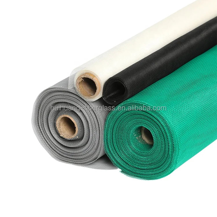Wuqiang HUIHUANG Best Quality PVC-Coated Fiberglass Insect Mesh Modern Design Window Screen and Stylish