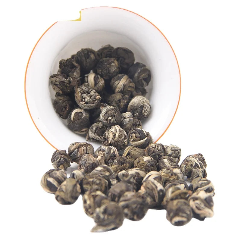 Food Grade High Grade Organic Healthy Handmade Dried Jasmine Green Leaf Jasmine Pearls Dragon Tea for Milk Tea Ice Tea