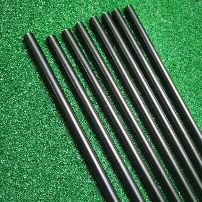 OEM Factory Price PVD Black Plating Stainless Steel Straight Stepless Golf Putter Iron Shaft in 35 37 39 Inch