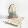 Reusable Eco Friendly Cotton Grocery Bag Net Produce Organic Mesh Toy Blocks Bag
