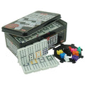 Factory Sale Mexican Train Double 12 Domino Color Dot With Tin Box 91pcs Dominoe Blocks Per Set Board Games