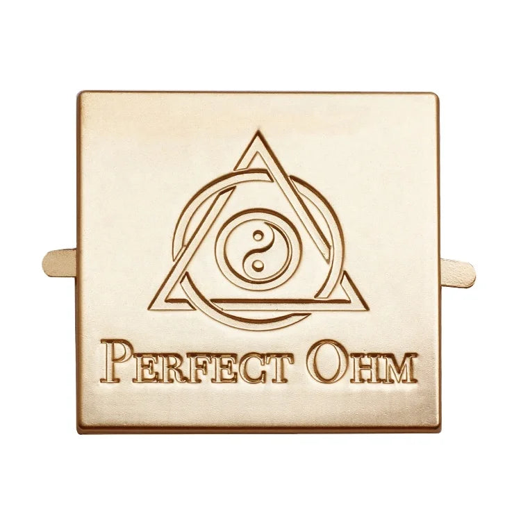 Custom Luxury Metal Logo Badge Small Tag Plate and Plaque for Wallet Handbag with Embossed Engraved Safety Feature
