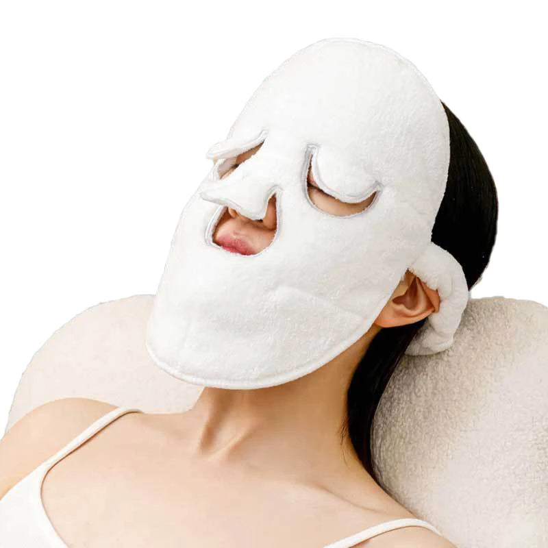 Women's Beauty and Skincare Steam Facial Facial Steam Towel Sunscreen Microfiber Woven Plain-colored Towel
