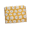 Custom American Vintage Floral Pattern Jacquard Woven Cotton Blanket Bohemian Style Tapestry Throws Custom Size Hand Knitted