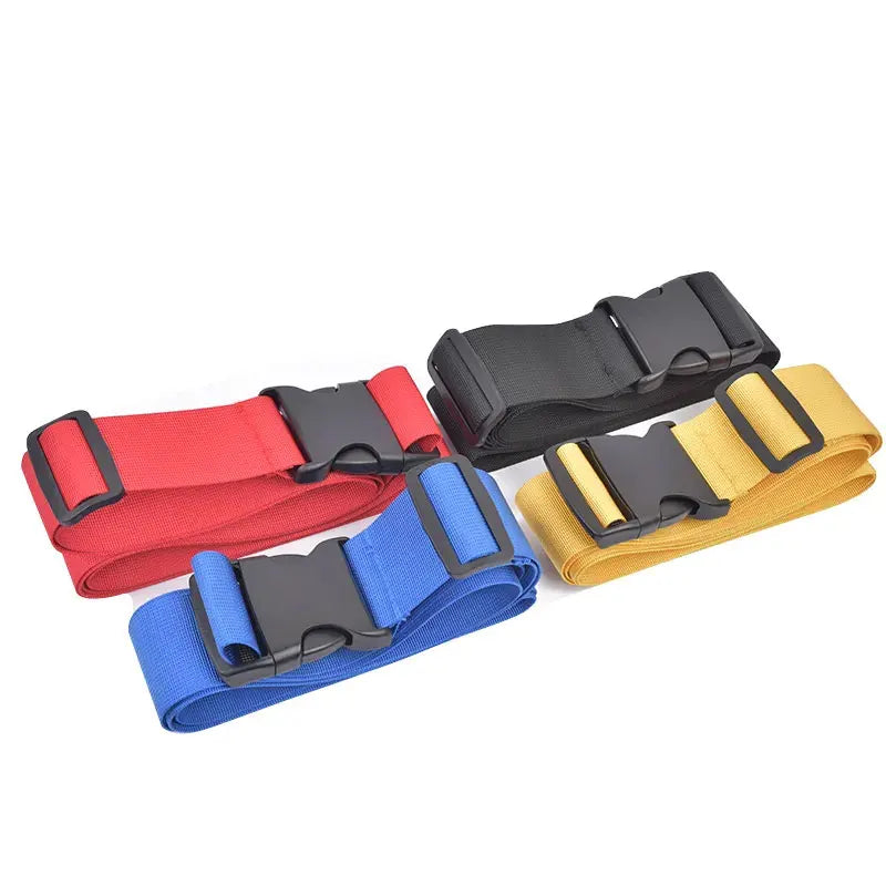 OEM Portable PP Travel Luggage Belt Strap Classic Vintage Style with Adjustable Buckle and Suitcase Customizable Size