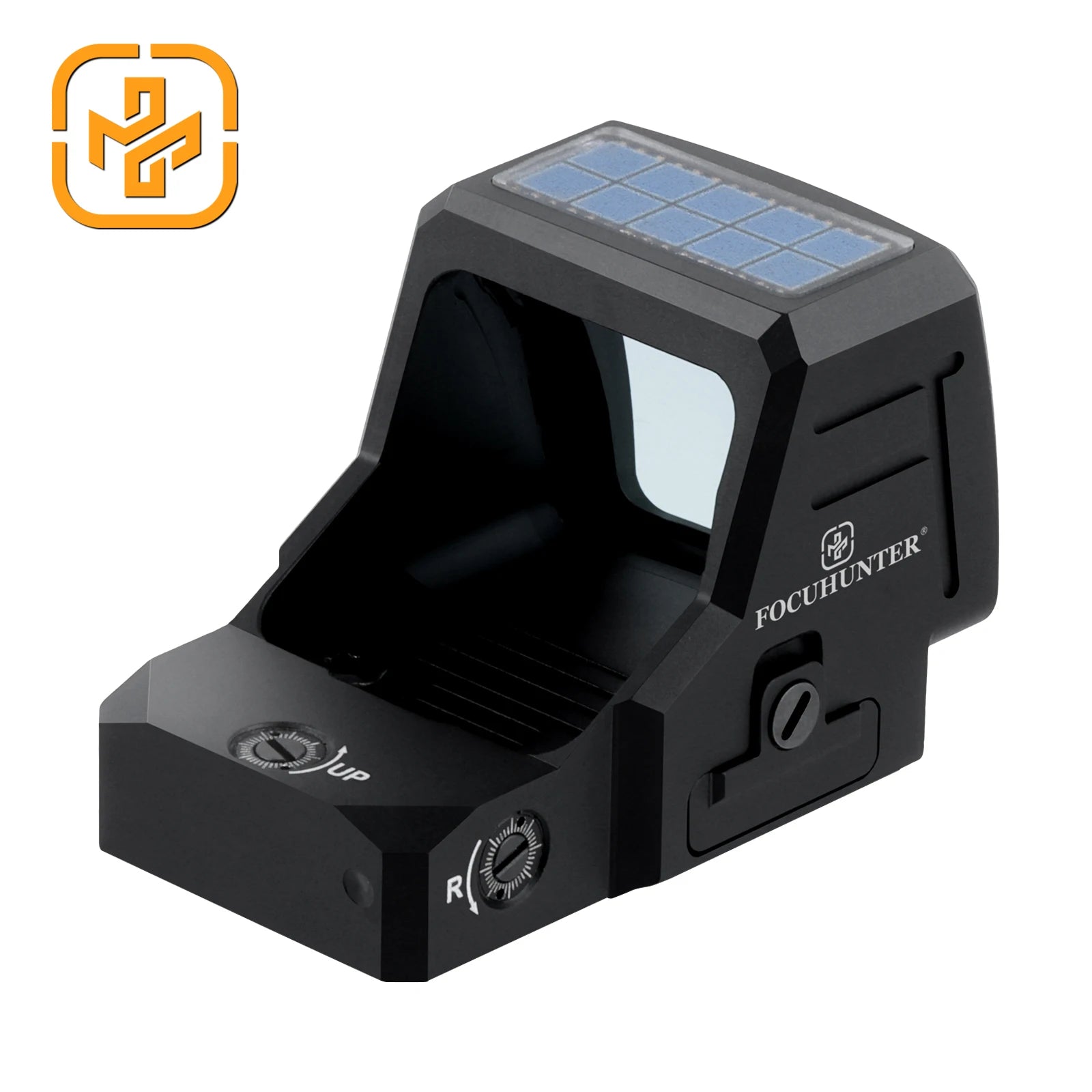 MZJ Optics Tactical Red Dot Scope Reflex Sight Mini Red Dot Sight Power Solar Panel Red Dot Sight Lens