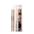 Menow 12 Pcs/Bottle Wooden Concealer Pen Remove Acne Ink Eyelid Down to Pen Waterproof Long Lasting Natural Contour Highlighter