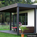 Durable Modern Design Composite Decking Board Anti-Slip Waterproof Eco-Friendly Wood Grain Outdoor Spaces Click DUAL LOCK