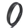 New leather bracelet men's small multi-layer braided hot style handmade bracelet wholesale in stock