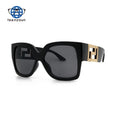 Teenyoun 2022 Hot Sale Luxury Brand Designer Vintage Square Woman Sunglasses Fashion Medusa Gafas De Sol