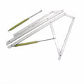 Manual Window Opener for Greenhouse Auto Temperature Control Vent Opener Cylinder Stainless Steel Gas Spring Pull Type
