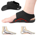 New XO Type Sports & Comfort Velcro Arch Half Insole Leg Foot Inversion Half Pad Support with Heel Cover