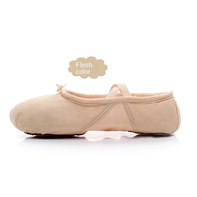 Newest Highly Elastic Ballet Dance Shoes Kids Soft Soles Breathable Ballerina slippers Gymnastics Stretch Yoga Shoes Adult