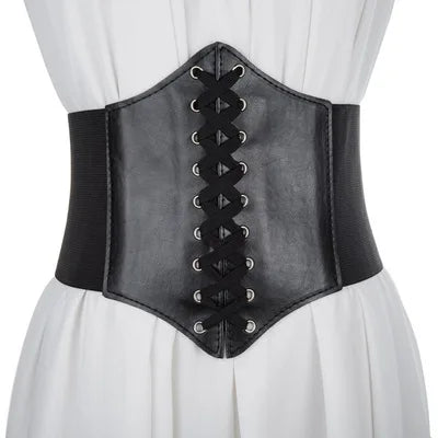 Pu Leather Slimming Body Elastic Waist Belts Belts for Women Cinto Sobretudo Feminine Ceinture Femme Fajas