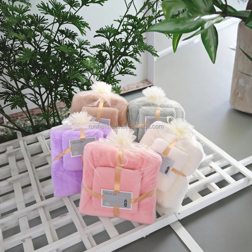 Microfiber Bath Towel Set Quick Dry Pineapple Plaid Quality 70*140cm 280gsm Cationic Towels for Bathroom
