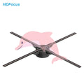 Ologramas 1080P 3D LED Projector Customizable Indoor Christmas Holographic Fan Eye-Catching 3D Hologram Projector OEM Supply
