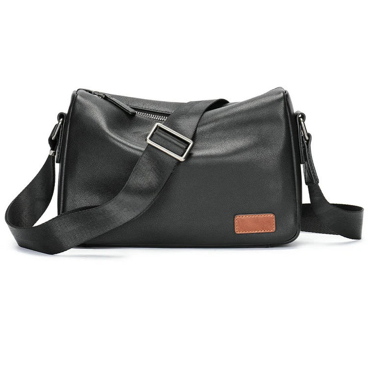 Wholesale Handbag Genuine Leather Mobile Phone Side Chest Sling Crossbody Luggage Travel Shoulder Messenger Bag for Men Women's