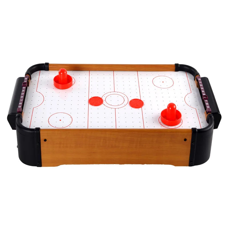 Wholesale Customizable MDF Table Hockey Game 51cm Desktop Air Hockey Board for 2 Players