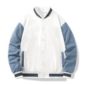 Fall Coat Loose Color Contrast Men's Popular Spring and Autumn Baseball Jacket Support Wholesale&Custom