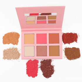DIY Own Colors Oil Control Bronzer Powder Waterproof Matte Pressed Powder Cruelty Free Contour Blush Highlighter Palette
