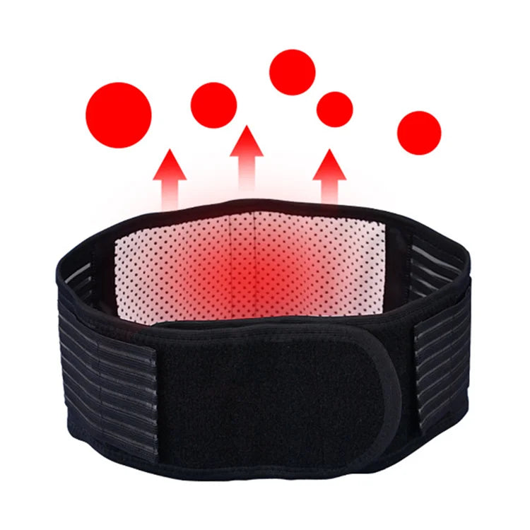 Wholesale New Magnet Stones Tourmaline Self-heat Lumbar Brace Belt Back Brace Man and Women Waist Belt