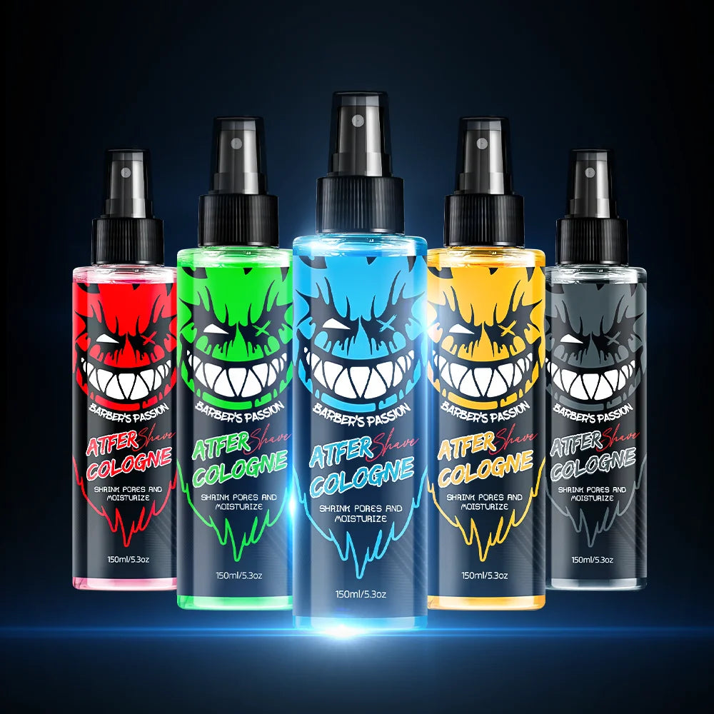 Your Logo Aftershave Cologne Spray Set Men With Facial Non-Sticky Texture Anti-Irritation Skin Soothe & Repair