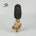 New 4500psi 40 L/Min Pressure Reducing Washer Genuine Tecomec Brass VRT3 Adjustable Unloader Valve G3/8F Thread Black MegaBDM