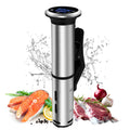 BioloMix IPX7 Waterproof Sous Vide Machine 1200W Portable Low Temp Slow Cooker Thermal Immersion Circulator Smart Vacuum Cooker