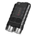 Boruit V3 900 Lumens Pocket Keychain Flashlight Waterproof IP65 Mini Flashlight UV Led Magnetic Flash Light for Outdoor