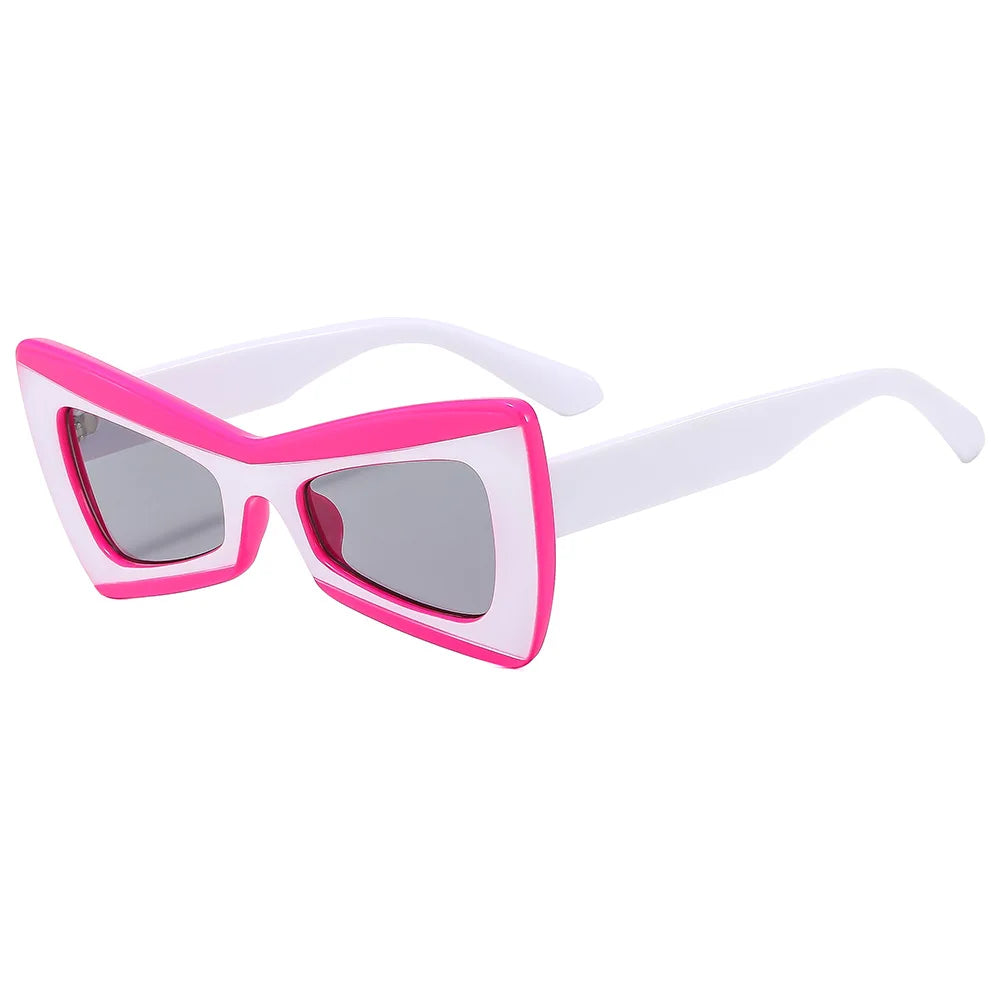 Famous Brand Brand Sunglasses Men 2024 Logo Classic Sunglasses Designer Tortoise Women Triangle Sunglasses Butterfly