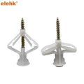 Elehk Special Expansion Aircraft Type Plastic Expansion Anchor Butterfly Anchor Wall Plug