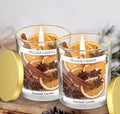 AIKUN All Natural Pure Soy Wax Cinnamon Sweet Orange Scented Aromatherapy Candles-Luxury Multi-core Handmade Holiday Christmas