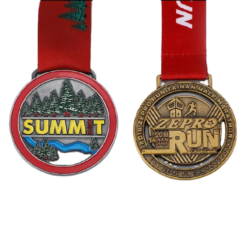 Design Zinc Alloy 3D Award Metal Football Baseball Basketball Medals and Trophies Custom Medal Sport Kickboxing Softball Medals