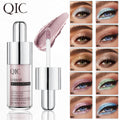Shiny Liquid Eye Shadow Long- Lasting Shimmer Crease Resistant Quick Dry Easy to Apply with 10 Colors
