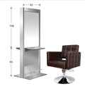 Large Modern Luxury Commercial Glass Salon Management Desk with Mirror for Beauty Barber Nail Salons XINGYING Brand Model XY-27