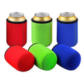 Waterproof Insulated Drink Beer Can Cooler Wholesale Custom Colorful Promotional Neoprene 4mm Insulated Beer Bottle Holder HXW